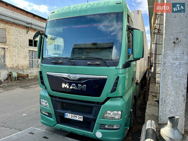 Зеленый МАН 18.480, объемом двигателя 12.42 л и пробегом 990 тыс. км за 17000 $, фото 1 на Automoto.ua