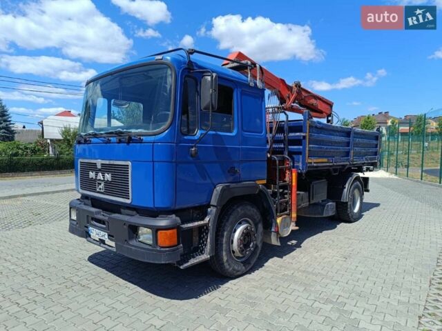 Синий МАН 19, объемом двигателя 9.97 л и пробегом 290 тыс. км за 34000 $, фото 1 на Automoto.ua