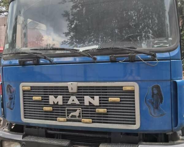 Синий МАН 19.322, объемом двигателя 9.97 л и пробегом 600 тыс. км за 17500 $, фото 1 на Automoto.ua
