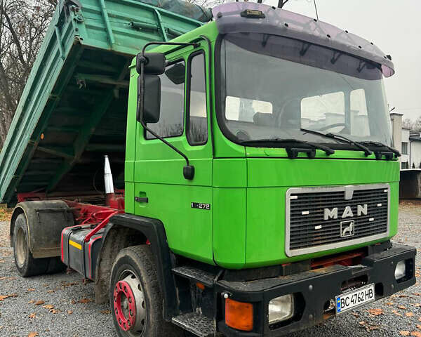 Зеленый МАН 19.402, объемом двигателя 11.97 л и пробегом 400 тыс. км за 14600 $, фото 1 на Automoto.ua