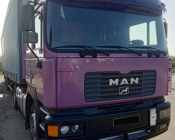 Фиолетовый МАН 19.414, объемом двигателя 11.97 л и пробегом 1 тыс. км за 6800 $, фото 1 на Automoto.ua