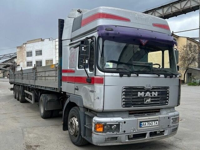 Серый МАН 19.414, объемом двигателя 12 л и пробегом 515 тыс. км за 7900 $, фото 1 на Automoto.ua