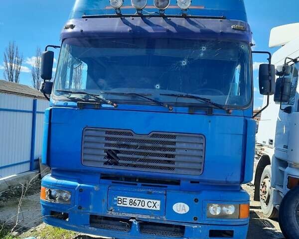 Синій МАН 19.414, об'ємом двигуна 11.97 л та пробігом 250 тис. км за 4500 $, фото 1 на Automoto.ua