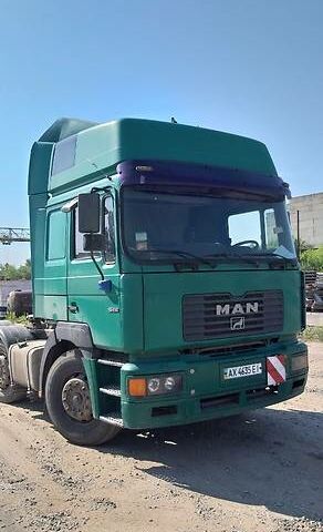 Зеленый МАН 19.414, объемом двигателя 12 л и пробегом 1 тыс. км за 7300 $, фото 1 на Automoto.ua