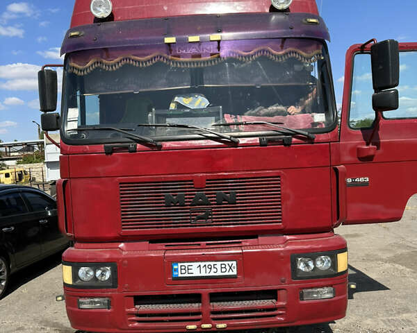 Червоний МАН 19.463, об'ємом двигуна 12.82 л та пробігом 100 тис. км за 20000 $, фото 1 на Automoto.ua