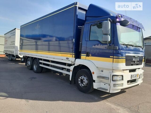 Синий МАН 22.250, объемом двигателя 6.8 л и пробегом 214 тыс. км за 41378 $, фото 1 на Automoto.ua