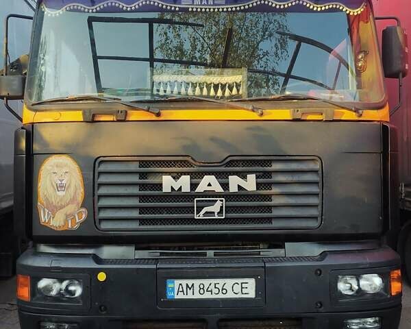 Жовтий МАН 23.414, об'ємом двигуна 11.97 л та пробігом 720 тис. км за 8200 $, фото 1 на Automoto.ua