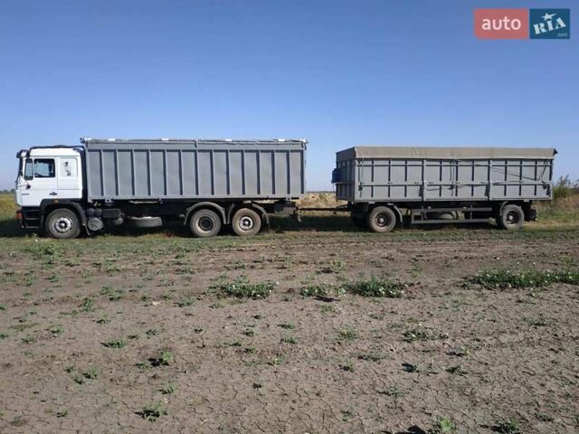 Серый МАН 25.422, объемом двигателя 11.97 л и пробегом 1000 тыс. км за 8000 $, фото 1 на Automoto.ua