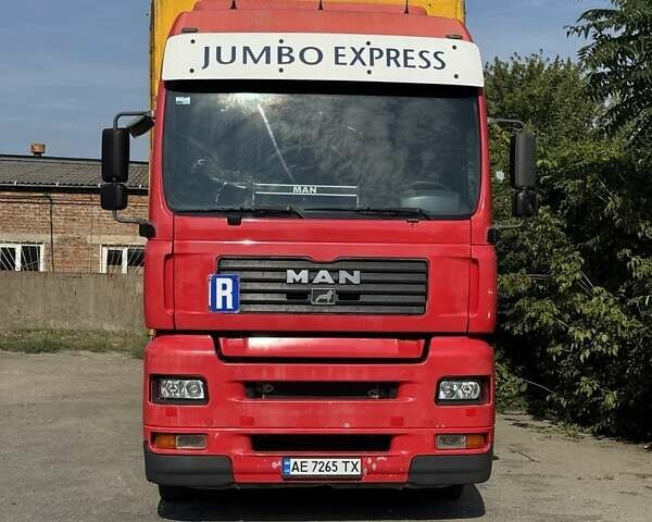 Красный МАН 26.410, объемом двигателя 11.97 л и пробегом 430 тыс. км за 16999 $, фото 1 на Automoto.ua