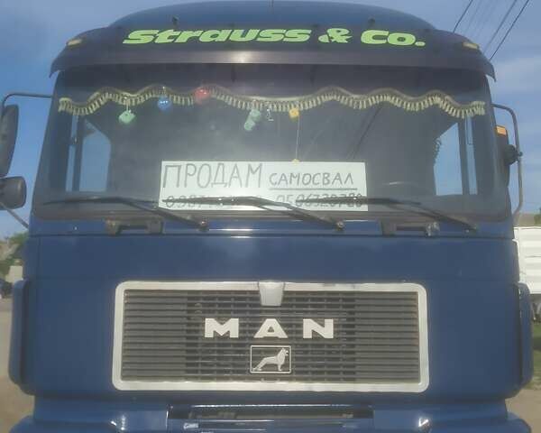 Синий МАН 26.422, объемом двигателя 12 л и пробегом 777 тыс. км за 12990 $, фото 1 на Automoto.ua