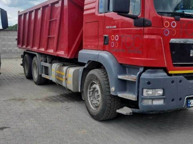 Красный МАН 33.403, объемом двигателя 12 л и пробегом 600 тыс. км за 53000 $, фото 1 на Automoto.ua