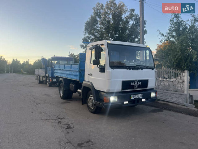 Белый МАН 8.150 груз., объемом двигателя 6.9 л и пробегом 400 тыс. км за 16000 $, фото 1 на Automoto.ua