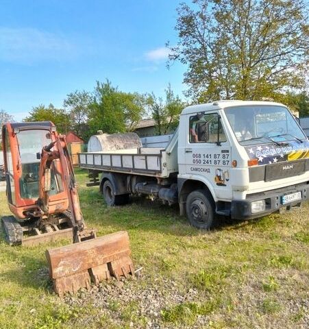 Белый МАН 8.150 груз., объемом двигателя 6.87 л и пробегом 300 тыс. км за 22000 $, фото 1 на Automoto.ua