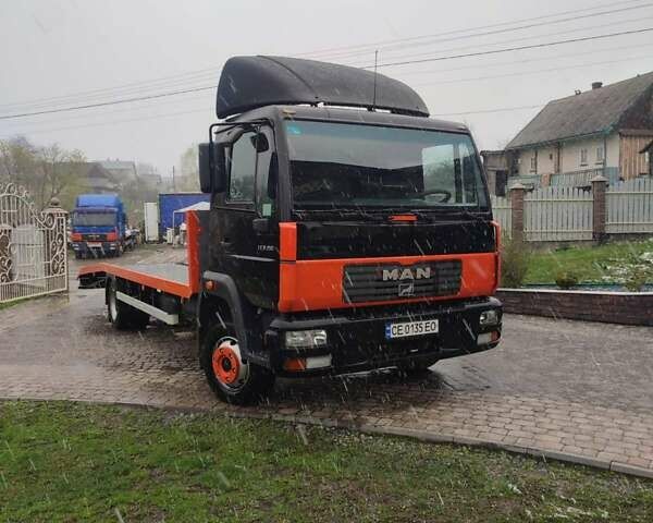 Черный МАН 8.150 груз., объемом двигателя 4.58 л и пробегом 602 тыс. км за 16100 $, фото 1 на Automoto.ua