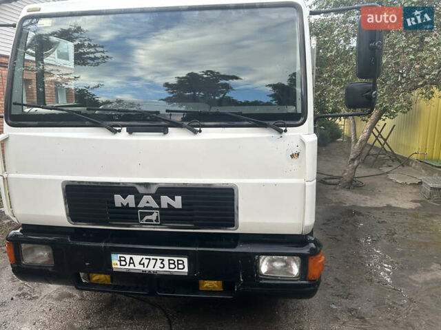 Белый МАН 8.163, объемом двигателя 4.58 л и пробегом 8 тыс. км за 9500 $, фото 1 на Automoto.ua