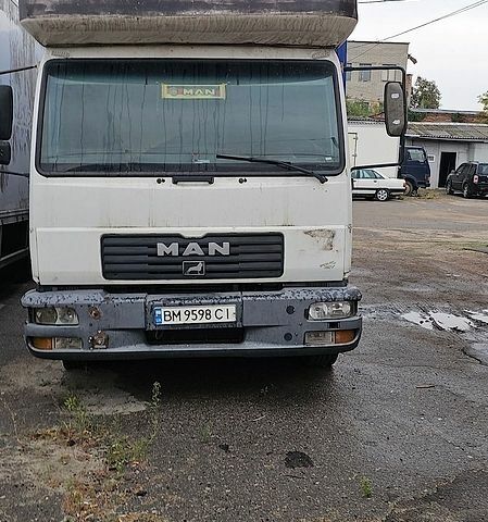 Белый МАН 8.163, объемом двигателя 4.58 л и пробегом 500 тыс. км за 6200 $, фото 1 на Automoto.ua