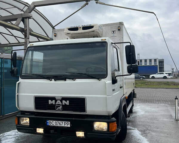 Белый МАН 8.163, объемом двигателя 4.6 л и пробегом 567 тыс. км за 15500 $, фото 1 на Automoto.ua