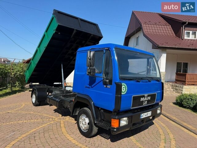 Синій МАН 8.163, об'ємом двигуна 4.6 л та пробігом 370 тис. км за 13500 $, фото 1 на Automoto.ua