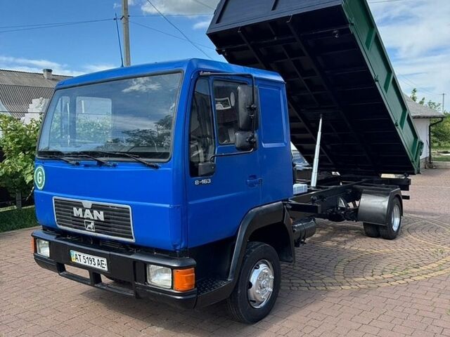 Синий МАН 8.163, объемом двигателя 4.6 л и пробегом 420 тыс. км за 14900 $, фото 1 на Automoto.ua