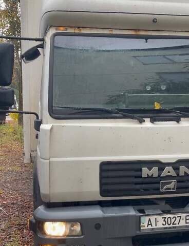 Белый МАН 8.180, объемом двигателя 4.6 л и пробегом 500 тыс. км за 15000 $, фото 1 на Automoto.ua