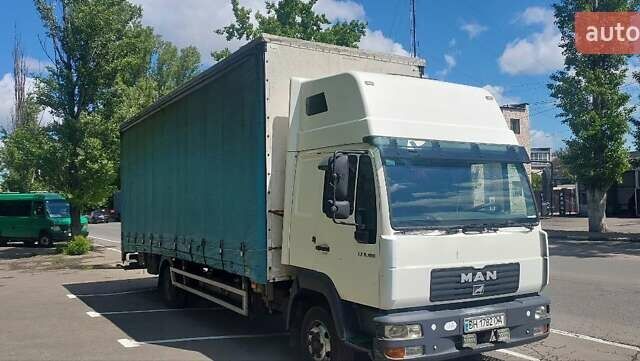 Белый МАН 8.180, объемом двигателя 4.58 л и пробегом 350 тыс. км за 10500 $, фото 1 на Automoto.ua