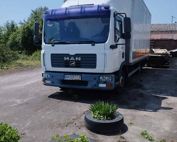 Белый МАН 8.180, объемом двигателя 4.58 л и пробегом 734 тыс. км за 13000 $, фото 1 на Automoto.ua