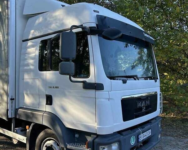 Белый МАН 8.180, объемом двигателя 0 л и пробегом 630 тыс. км за 23000 $, фото 1 на Automoto.ua