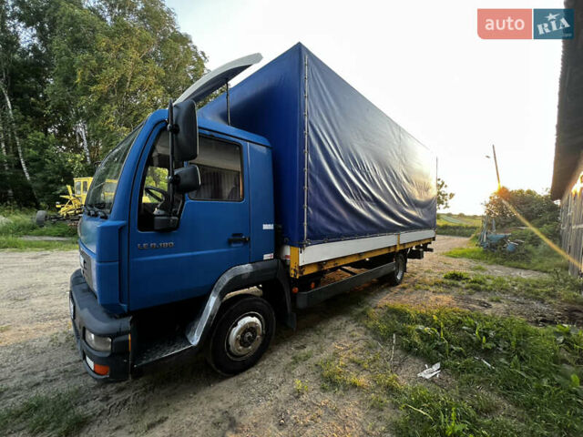 Синий МАН 8.180, объемом двигателя 4.58 л и пробегом 480 тыс. км за 11800 $, фото 1 на Automoto.ua