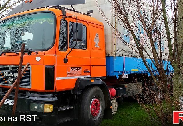 Оранжевый МАН Командор, объемом двигателя 12 л и пробегом 35 тыс. км за 7300 $, фото 1 на Automoto.ua