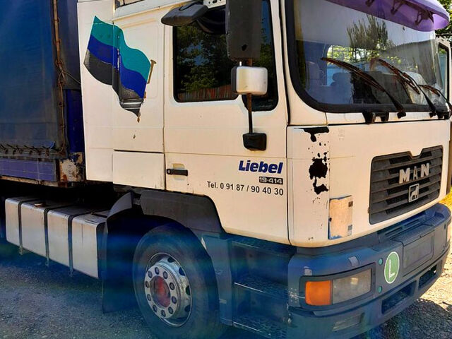 МАН Ф, объемом двигателя 10.4 л и пробегом 900 тыс. км за 5500 $, фото 1 на Automoto.ua