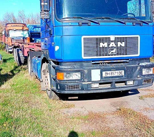 Синий МАН Ф, объемом двигателя 12.8 л и пробегом 80 тыс. км за 5000 $, фото 1 на Automoto.ua