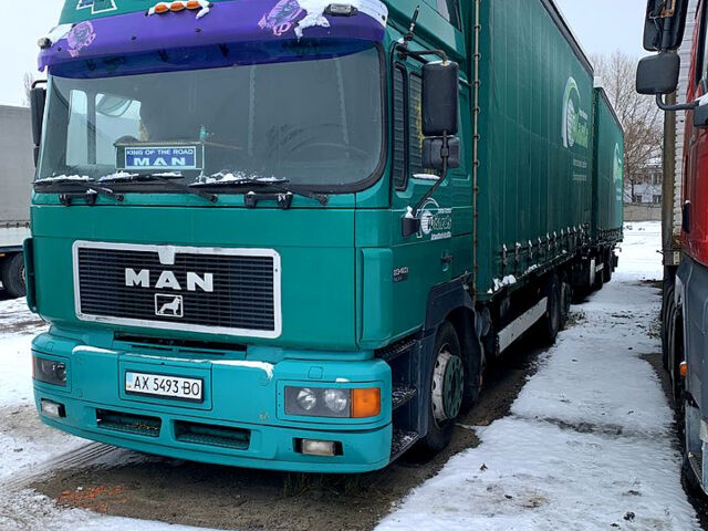 Зеленый МАН Ф, объемом двигателя 12 л и пробегом 819 тыс. км за 15500 $, фото 1 на Automoto.ua