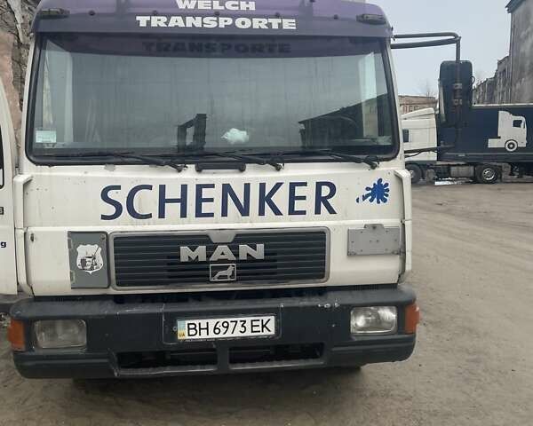 Белый МАН Л 2000, объемом двигателя 4.58 л и пробегом 600 тыс. км за 6000 $, фото 1 на Automoto.ua