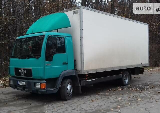 Зеленый МАН Л 2000, объемом двигателя 4.6 л и пробегом 700 тыс. км за 14000 $, фото 1 на Automoto.ua