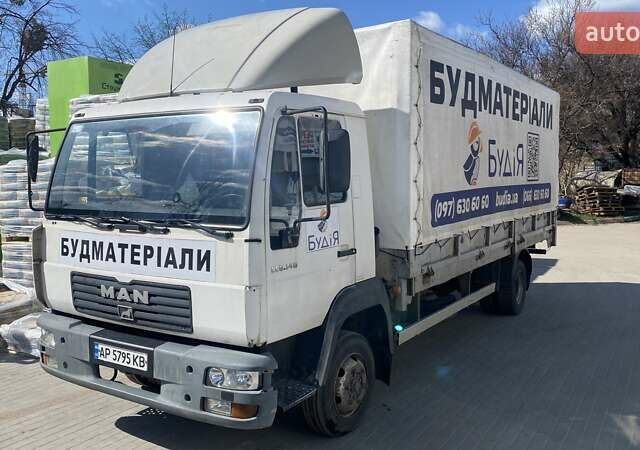 Белый МАН ЛЕ 8.140, объемом двигателя 4.58 л и пробегом 530 тыс. км за 7500 $, фото 1 на Automoto.ua