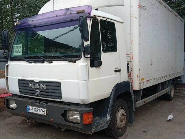 Белый МАН ЛE 8.150, объемом двигателя 4.6 л и пробегом 724 тыс. км за 14300 $, фото 1 на Automoto.ua