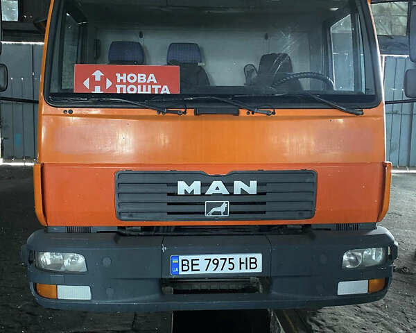 Помаранчевий МАН ЛE 8.150, об'ємом двигуна 4.58 л та пробігом 162 тис. км за 13000 $, фото 1 на Automoto.ua