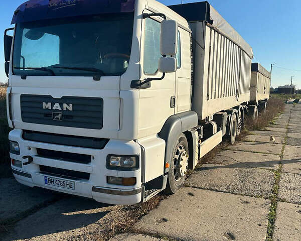 Белый МАН ТГА, объемом двигателя 12.82 л и пробегом 952 тыс. км за 20500 $, фото 1 на Automoto.ua