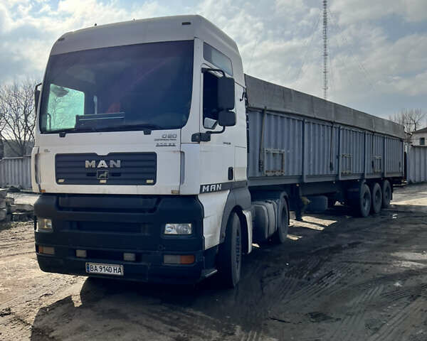 Белый МАН ТГА, объемом двигателя 10.5 л и пробегом 700 тыс. км за 22000 $, фото 1 на Automoto.ua