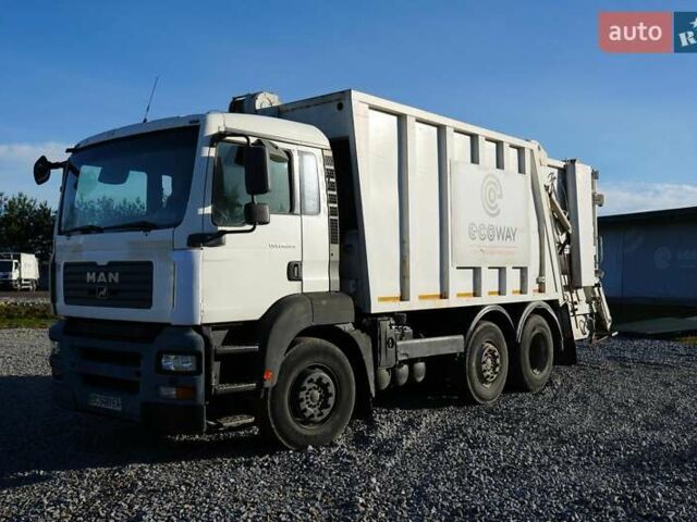 Белый МАН ТГА, объемом двигателя 10.52 л и пробегом 700 тыс. км за 30000 $, фото 1 на Automoto.ua