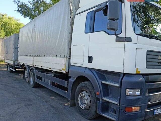 Белый МАН ТГА, объемом двигателя 10.52 л и пробегом 746 тыс. км за 30750 $, фото 1 на Automoto.ua