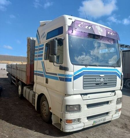 Белый МАН ТГА, объемом двигателя 11.97 л и пробегом 320 тыс. км за 7000 $, фото 1 на Automoto.ua