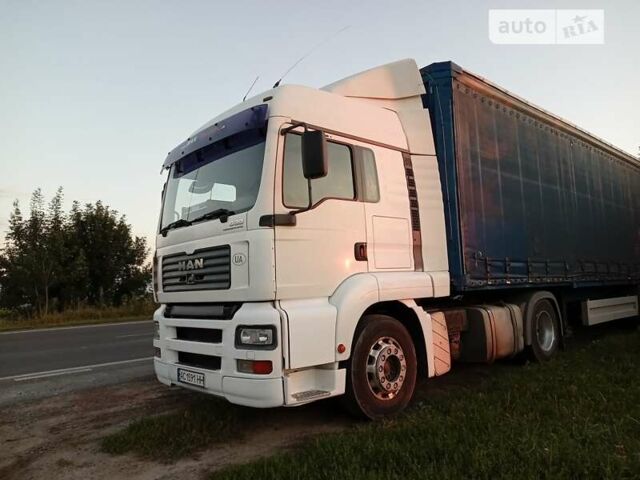 Белый МАН ТГА, объемом двигателя 10.5 л и пробегом 1 тыс. км за 8500 $, фото 1 на Automoto.ua