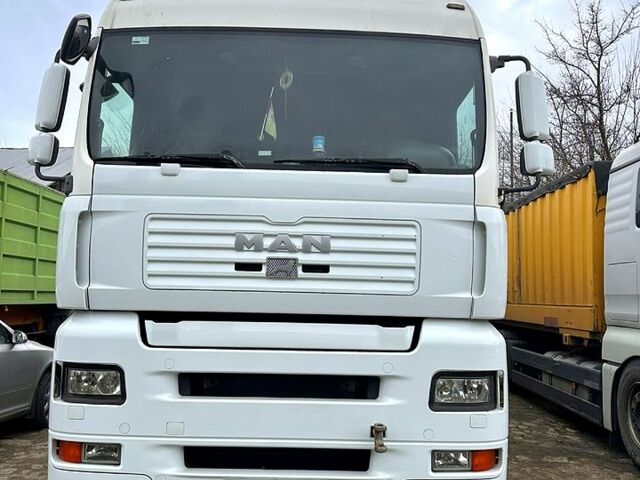 Белый МАН ТГА, объемом двигателя 10.5 л и пробегом 100 тыс. км за 21000 $, фото 1 на Automoto.ua