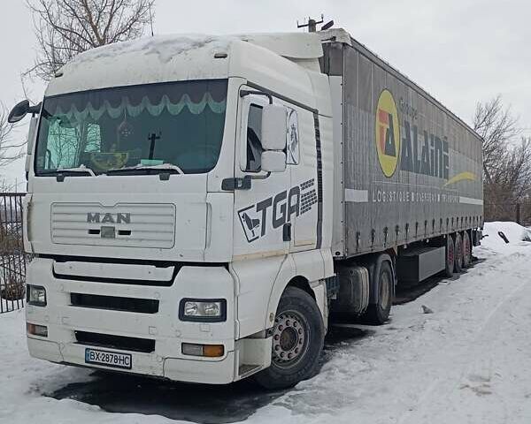 Белый МАН ТГА, объемом двигателя 10.5 л и пробегом 1 тыс. км за 17900 $, фото 1 на Automoto.ua