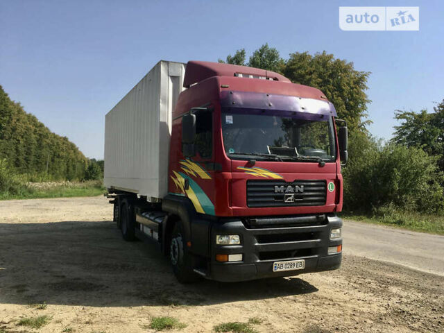 Красный МАН ТГА, объемом двигателя 12 л и пробегом 1 тыс. км за 20000 $, фото 1 на Automoto.ua