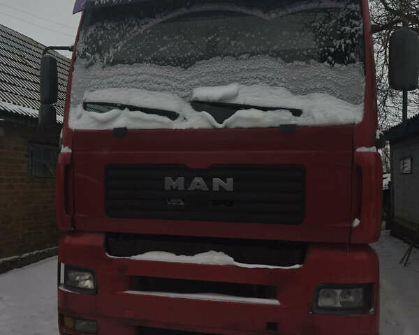 Червоний МАН TGA, об'ємом двигуна 10.52 л та пробігом 850 тис. км за 15500 $, фото 1 на Automoto.ua