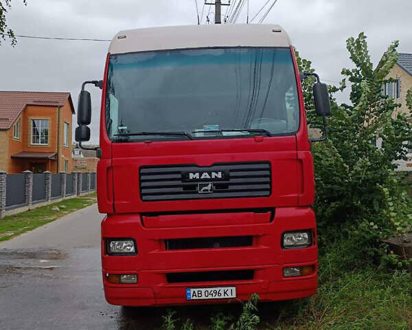 Красный МАН ТГА, объемом двигателя 10.52 л и пробегом 1 тыс. км за 8000 $, фото 1 на Automoto.ua
