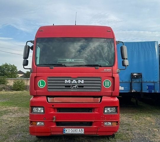 Червоний МАН TGA, об'ємом двигуна 10.52 л та пробігом 139 тис. км за 6200 $, фото 1 на Automoto.ua