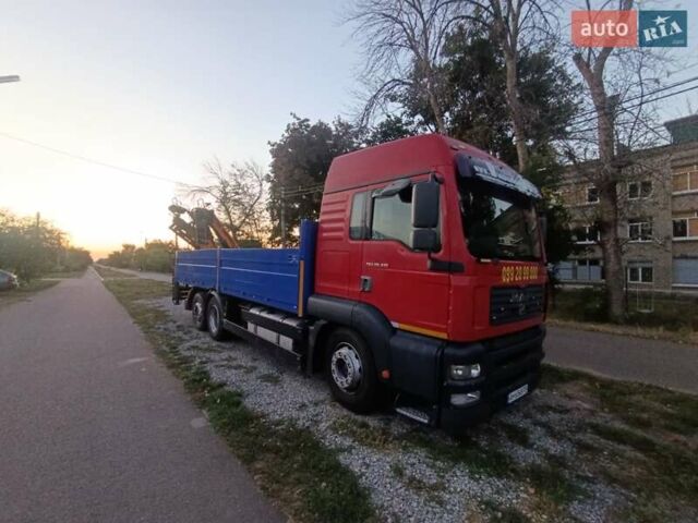 Красный МАН ТГА, объемом двигателя 10.5 л и пробегом 700 тыс. км за 39000 $, фото 1 на Automoto.ua